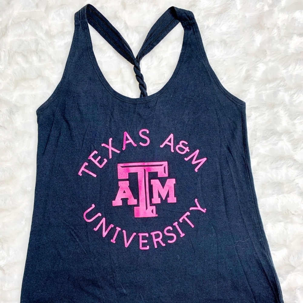 Under Armour Texas A&M University Tank Top Blk/Pnk
